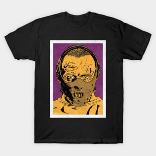 HANNIBAL LECTER - Silence of the Lambs (Pop Art) T-Shirt